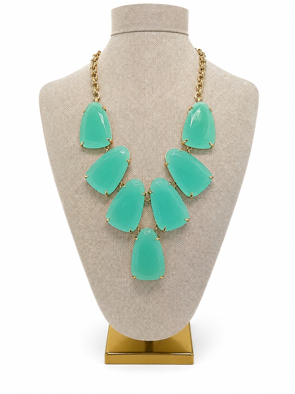 Kendra Scott Harlow Teal Statement Necklace - Women Jewelry